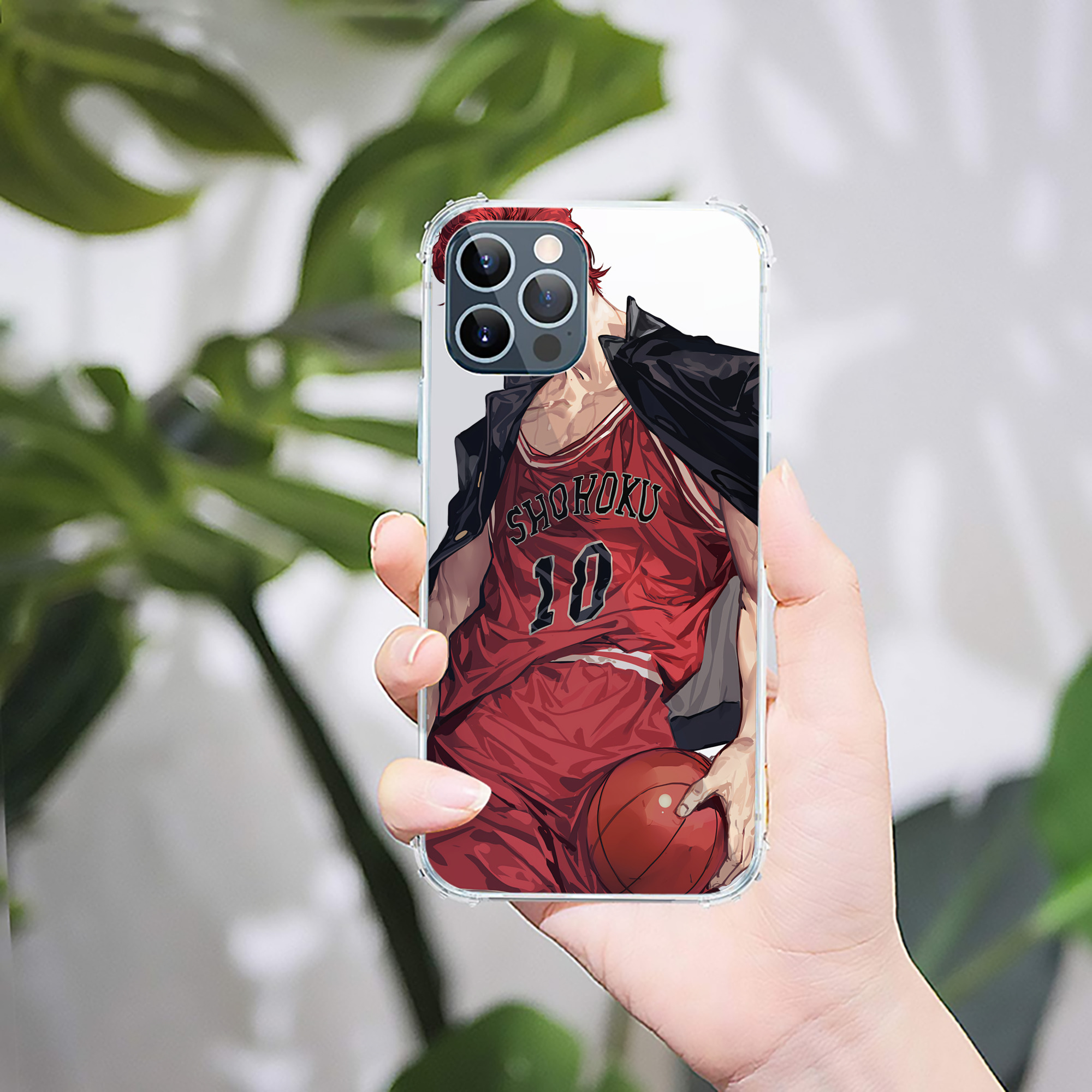（画像用） SLAM DUNK／スラムダンク 【iPhone 12シリーズ対応】透明スマホケース（クリアソフトケース）